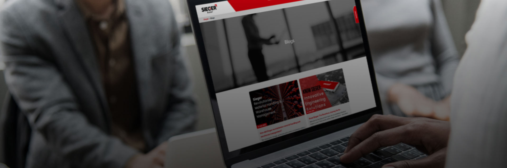 How did Sieger revolutionise material handling and warehouse management?