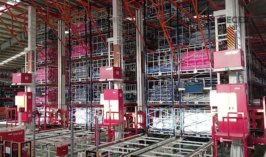 ASRS Pallet Form Storage System in Jordan