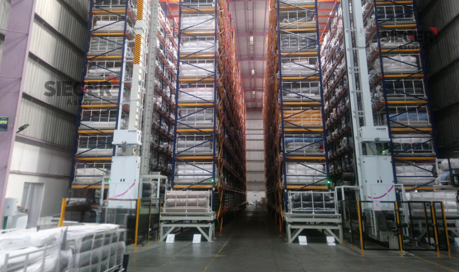 ASRS for Fabric Roll Storage in Coimbatore