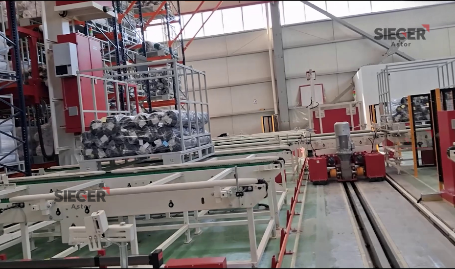 ASRS Pallet Form Storage System in Jordan