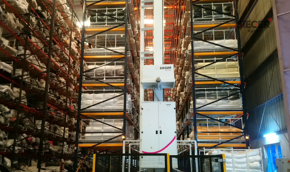 ASRS for Fabric Roll Storage in Coimbatore