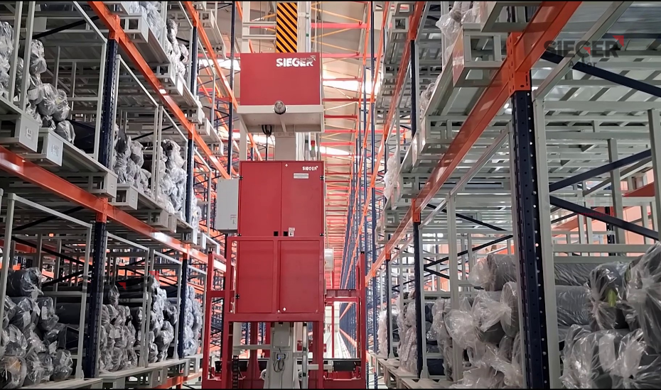ASRS Pallet Form Storage System in Jordan